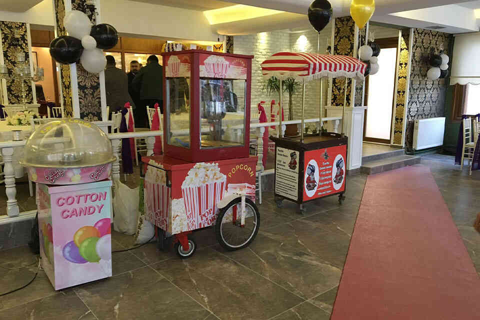 popcorn arabası kiralama