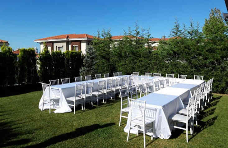 Bahçe Masa Sandalye Kiralama