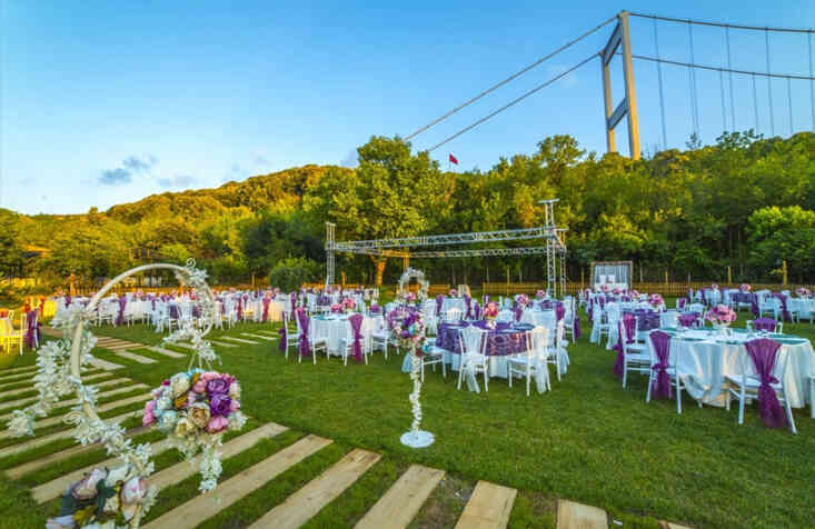 Kanlıca Kır Düğün ve Nişan Organizasyonu