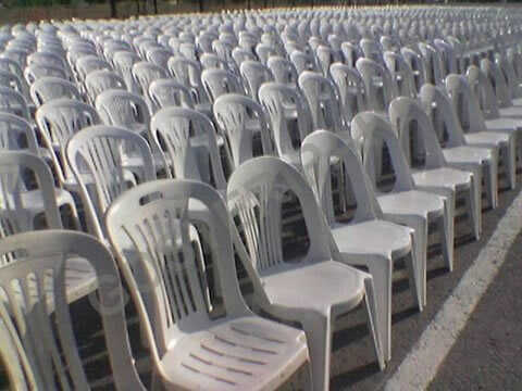 Plastik Sandalye Kiralama