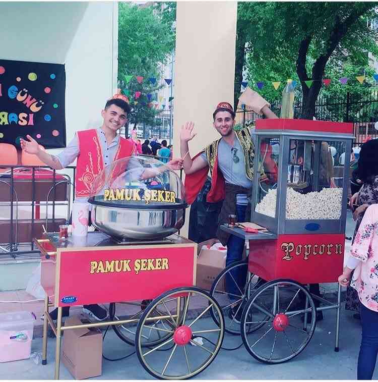 Pamuk Şeker Arabası Kiralama