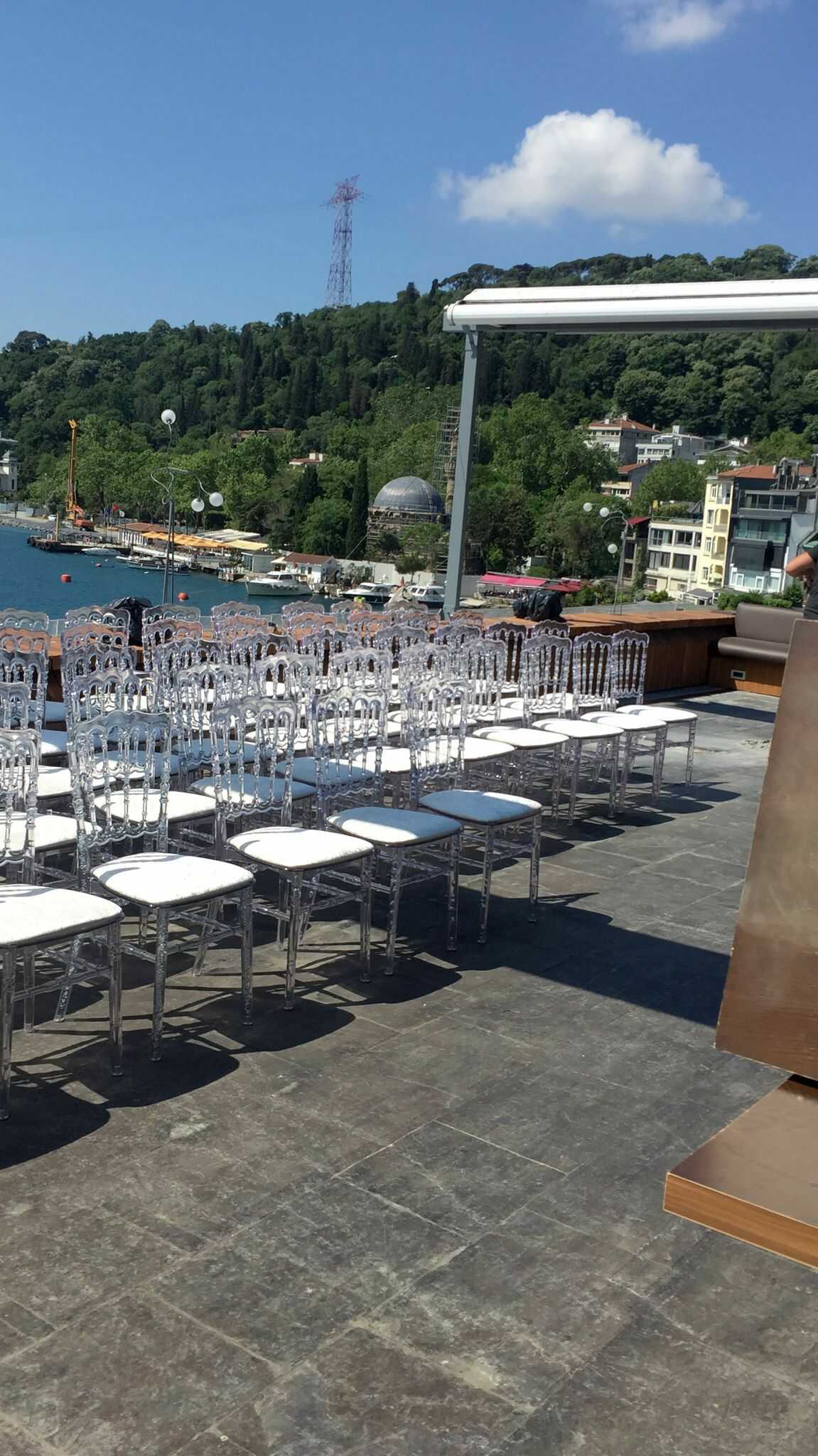 pleksi sandalye kiralama